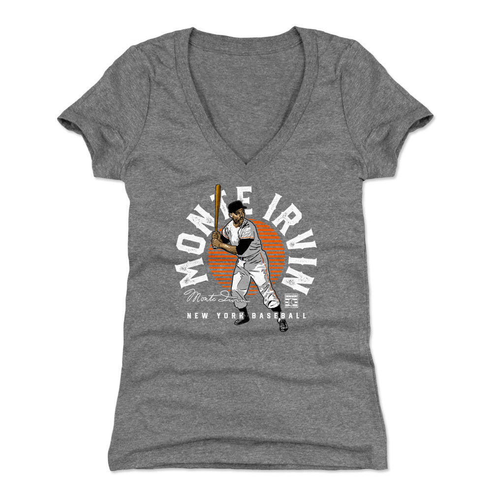 Monte Irvin Women&#39;s V-Neck T-Shirt | 500 LEVEL