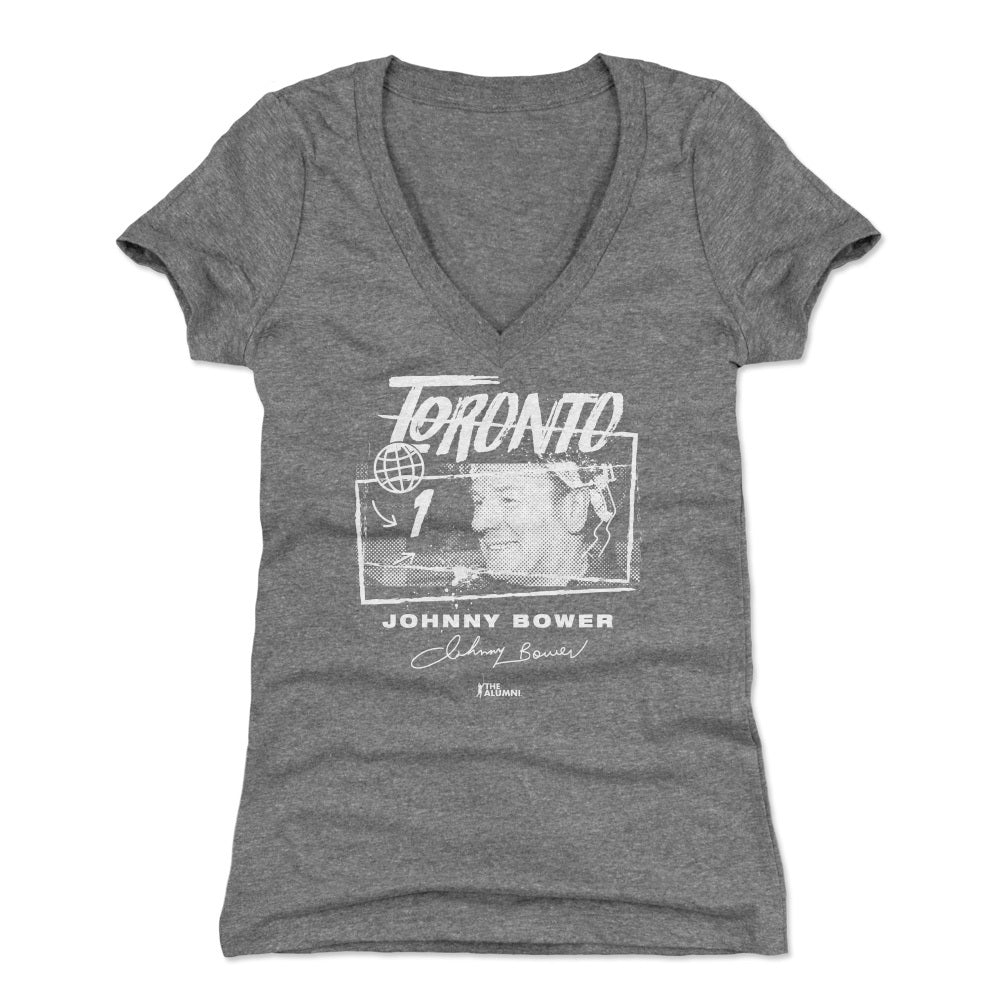 Johnny Bower Women's V-Neck T-Shirt | 500 LEVEL