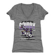 Justin Jefferson Women's V-Neck T-Shirt | 500 LEVEL