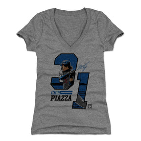 Mike Piazza Women's V-Neck T-Shirt | 500 LEVEL
