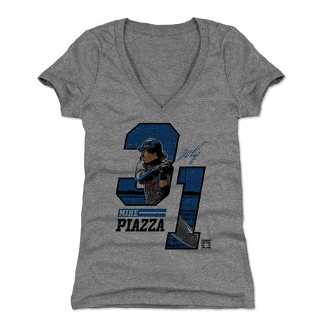 Mike Piazza Women's V-Neck T-Shirt | 500 LEVEL