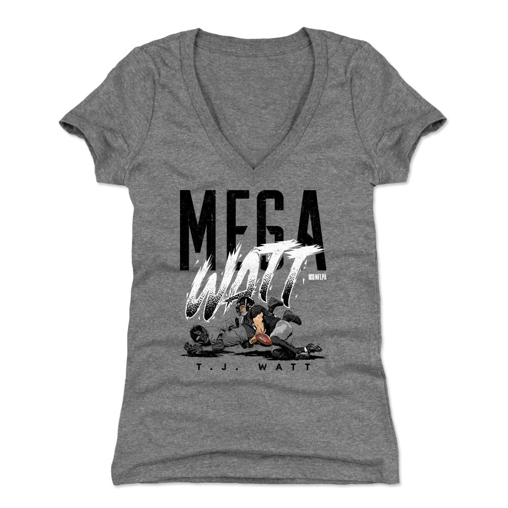 T.J. Watt Women's V-Neck T-Shirt | 500 LEVEL