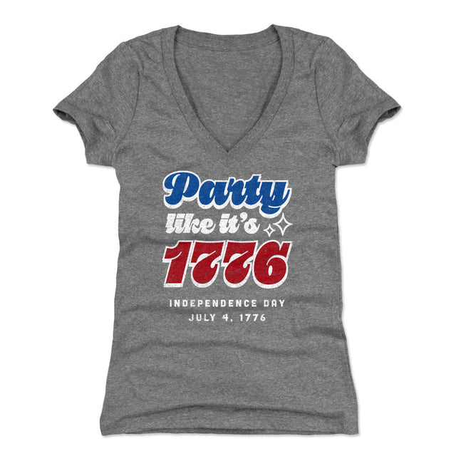 USA Women's V-Neck T-Shirt | 500 LEVEL