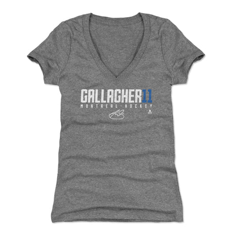 Brendan Gallagher Women's V-Neck T-Shirt | 500 LEVEL
