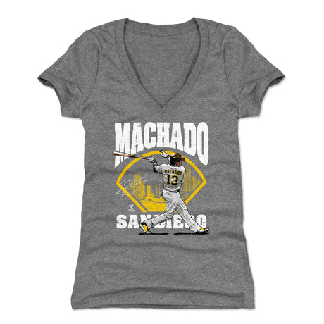 Manny Machado Women's V-Neck T-Shirt | 500 LEVEL