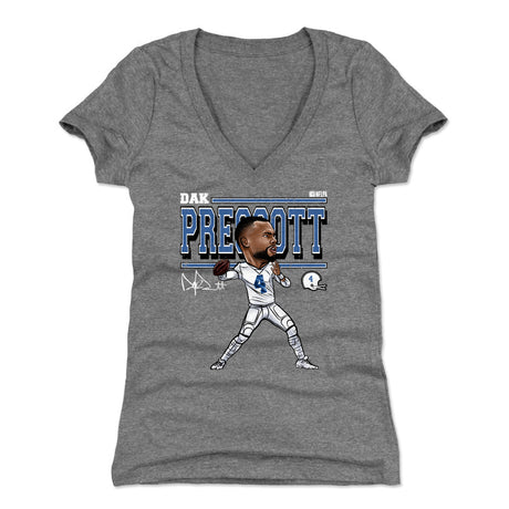Dak Prescott Women's V-Neck T-Shirt | 500 LEVEL