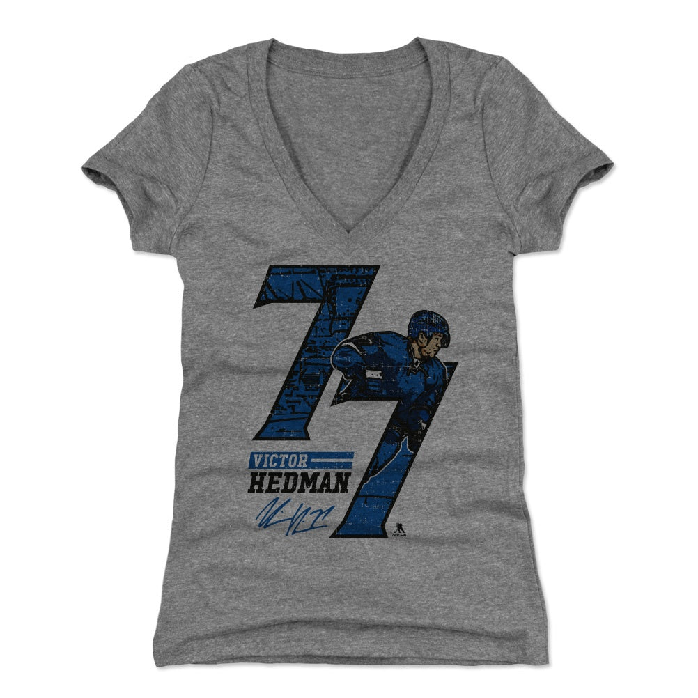 Victor Hedman Women's V-Neck T-Shirt | 500 LEVEL