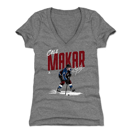 Cale Makar Women's V-Neck T-Shirt | 500 LEVEL