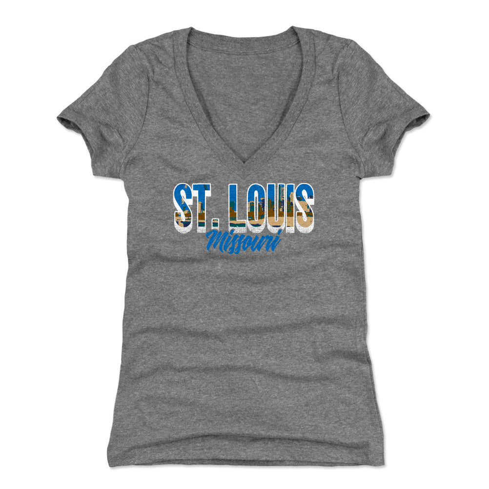 St. Louis Women's V-Neck T-Shirt | 500 LEVEL