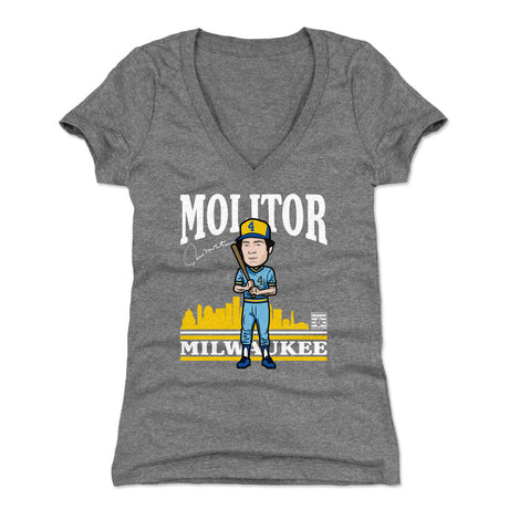 Paul Molitor Women's V-Neck T-Shirt | 500 LEVEL