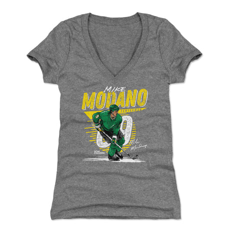 Mike Modano Women's V-Neck T-Shirt | 500 LEVEL