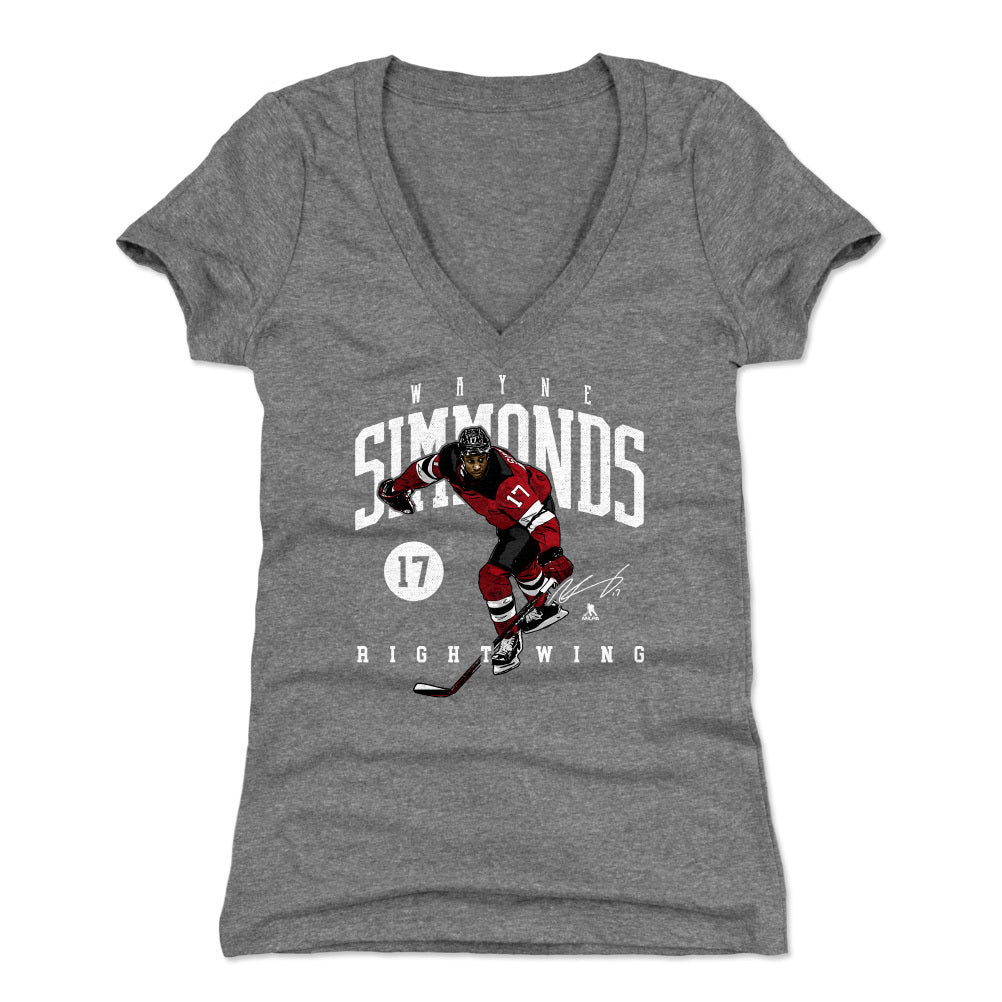 Wayne Simmonds Women&#39;s V-Neck T-Shirt | 500 LEVEL