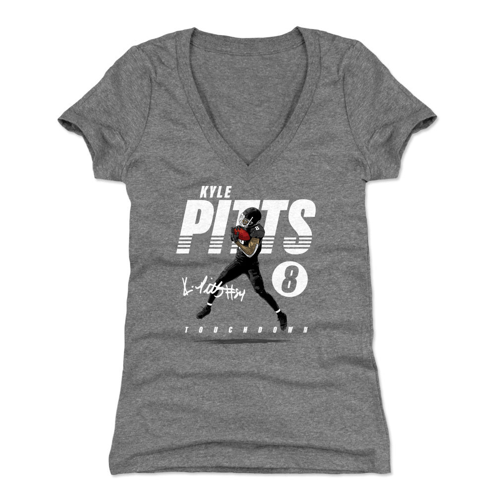 Kyle Pitts Women's V-Neck T-Shirt | 500 LEVEL