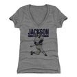 Reggie Jackson Women's V-Neck T-Shirt | 500 LEVEL