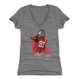 Chris Jones Women's V-Neck T-Shirt | 500 LEVEL