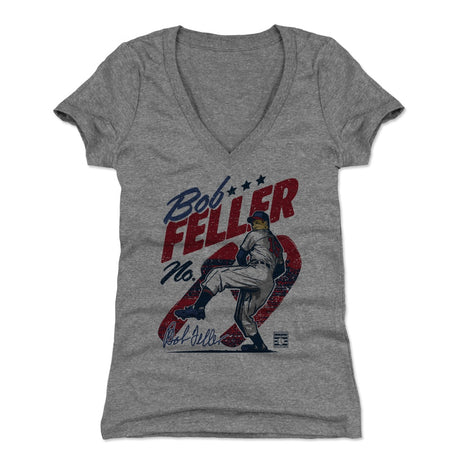 Bob Feller Women's V-Neck T-Shirt | 500 LEVEL