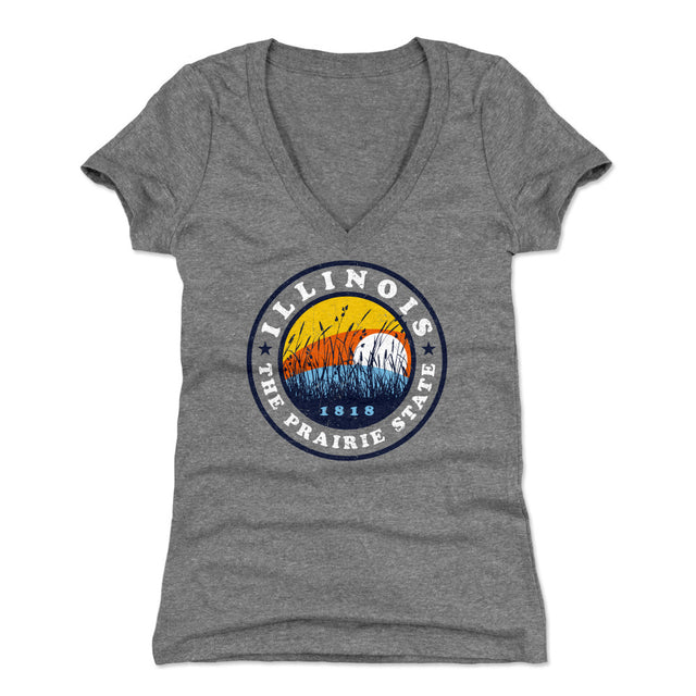 Illinois Women's V-Neck T-Shirt | 500 LEVEL