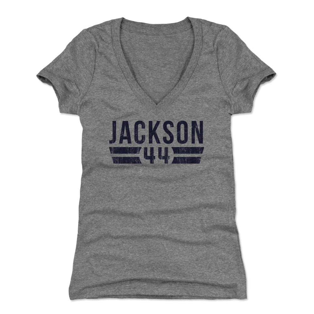 Reggie Jackson Women's V-Neck T-Shirt | 500 LEVEL