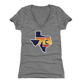 Houston Women's V-Neck T-Shirt | 500 LEVEL