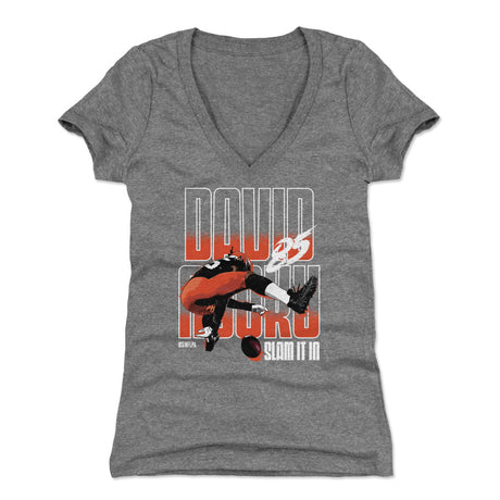 David Njoku Women's V-Neck T-Shirt | 500 LEVEL