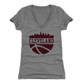 Cleveland Women's V-Neck T-Shirt | 500 LEVEL