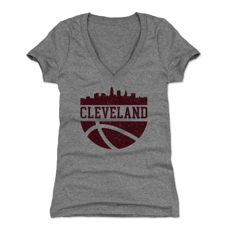 Cleveland Women's V-Neck T-Shirt | 500 LEVEL