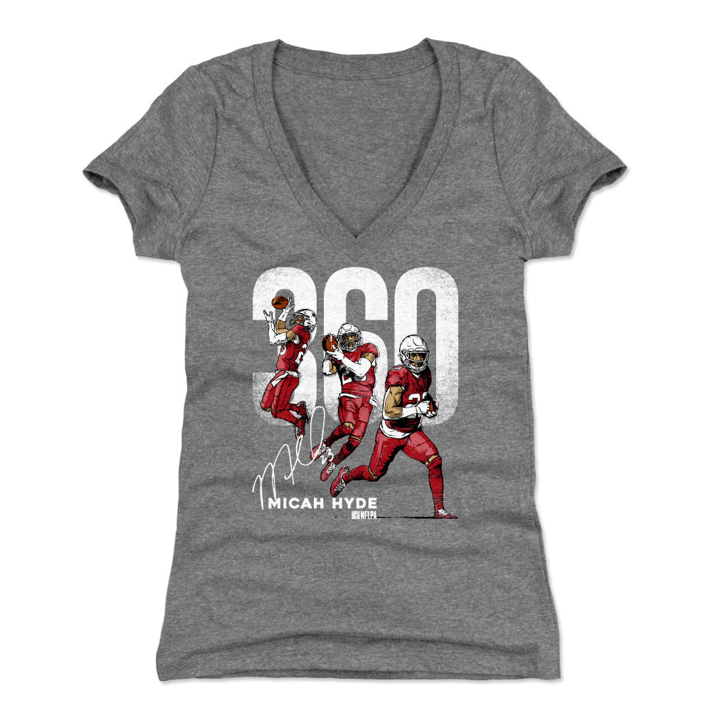 Micah Hyde Women&#39;s V-Neck T-Shirt | 500 LEVEL