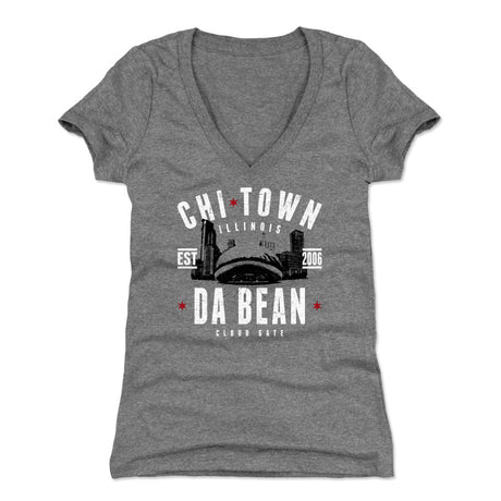 Chicago Women's V-Neck T-Shirt | 500 LEVEL