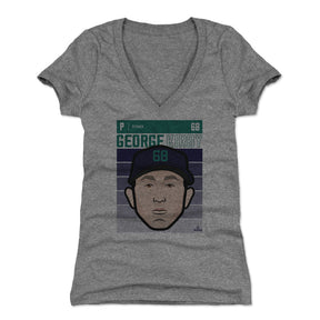 George Kirby Women's V-Neck T-Shirt | 500 LEVEL