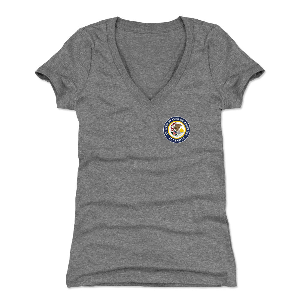 Illinois Women&#39;s V-Neck T-Shirt | 500 LEVEL