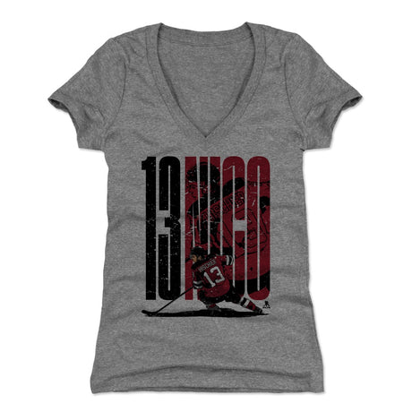 Nico Hischier Women's V-Neck T-Shirt | 500 LEVEL