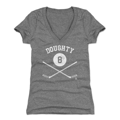 Drew Doughty Women's V-Neck T-Shirt | 500 LEVEL