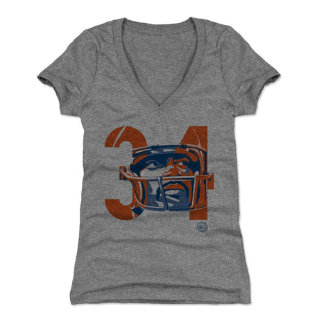 Walter Payton Women's V-Neck T-Shirt | 500 LEVEL