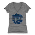 Detroit Women's V-Neck T-Shirt | 500 LEVEL