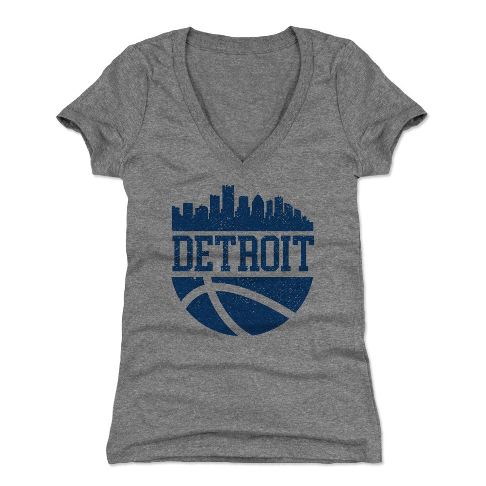 Detroit Women's V-Neck T-Shirt | 500 LEVEL