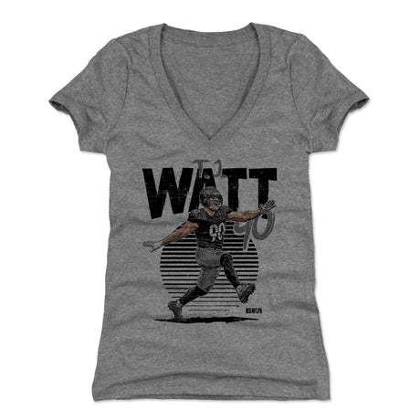 T.J. Watt Women's V-Neck T-Shirt | 500 LEVEL