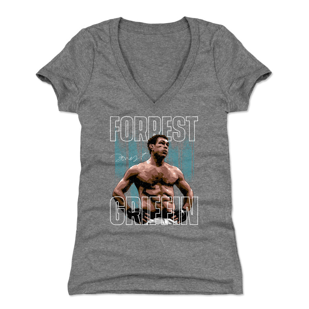 Forrest Griffin Women's V-Neck T-Shirt | 500 LEVEL