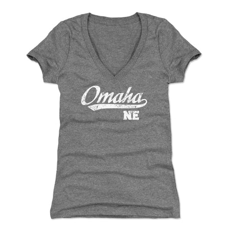 Omaha Women's V-Neck T-Shirt | 500 LEVEL