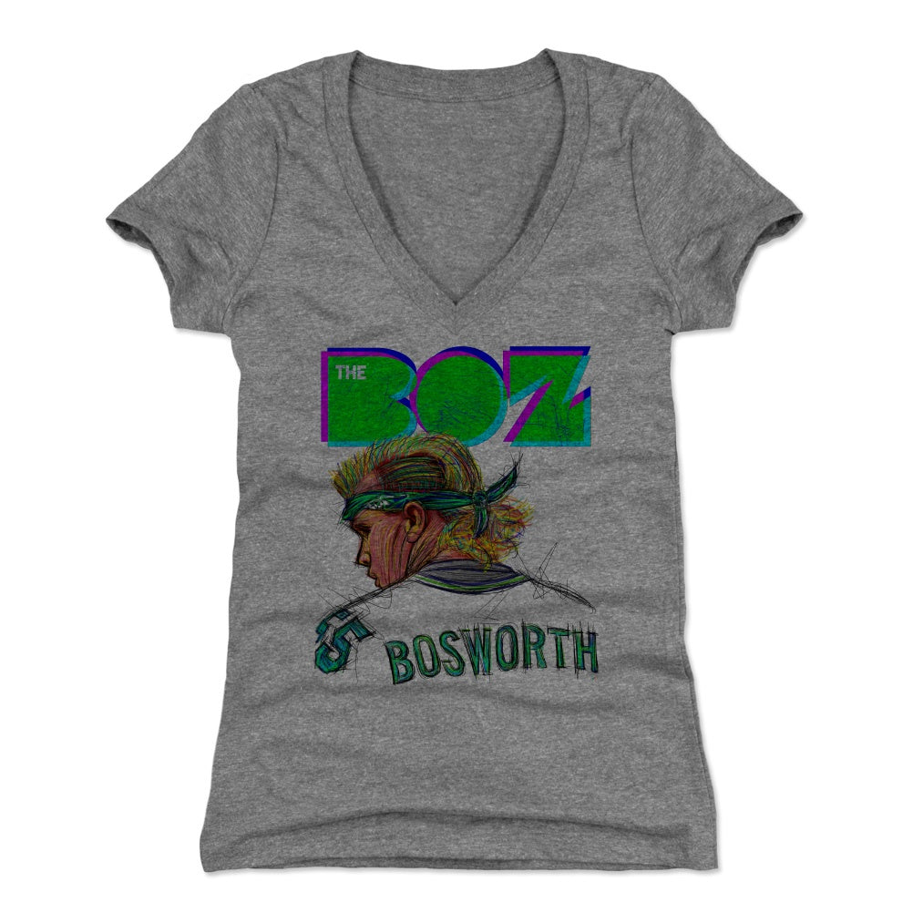 Brian Bosworth Women's V-Neck T-Shirt | 500 LEVEL