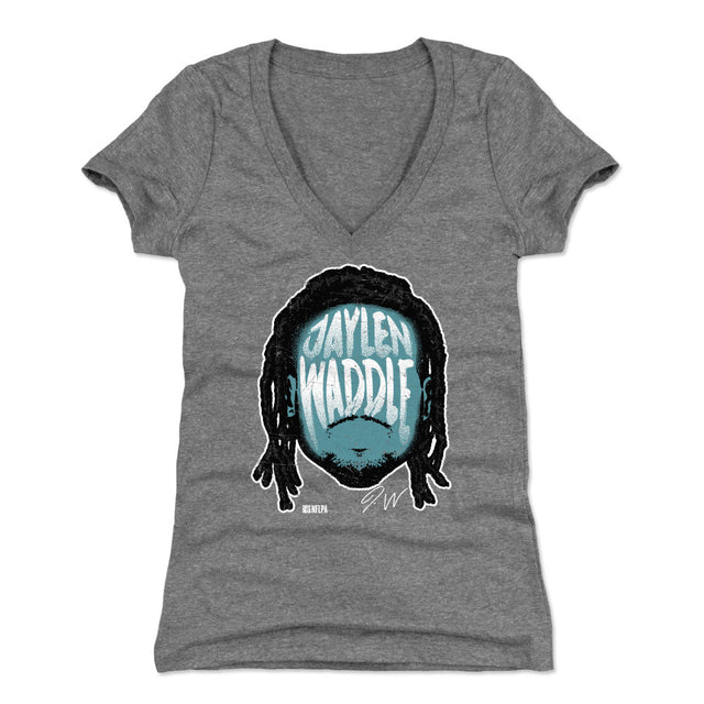 Jaylen Waddle Women's V-Neck T-Shirt | 500 LEVEL