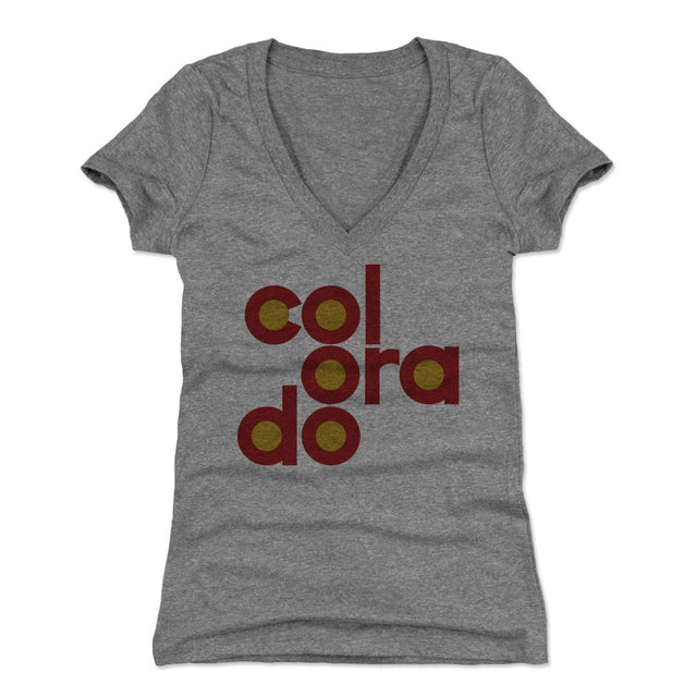 Colorado Women's V-Neck T-Shirt | 500 LEVEL