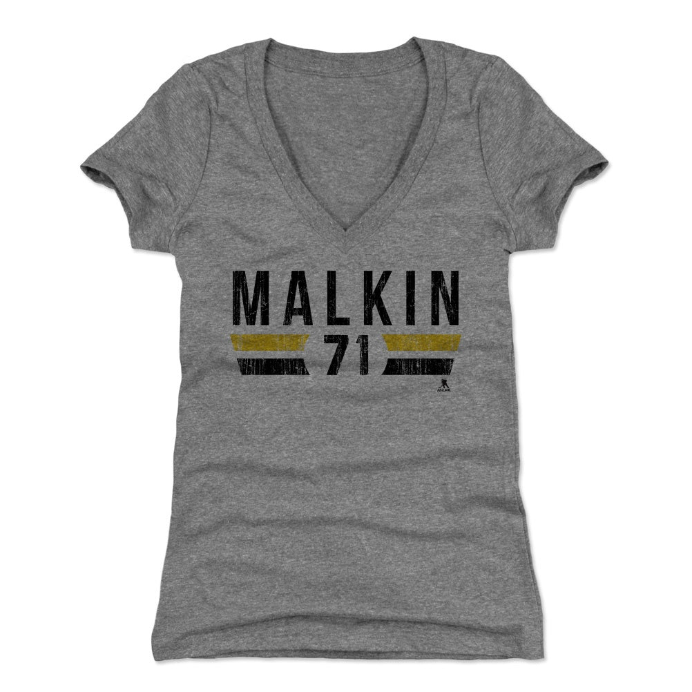 Evgeni Malkin Women's V-Neck T-Shirt | 500 LEVEL