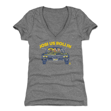 Roman Josi Women's V-Neck T-Shirt | 500 LEVEL