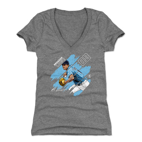 Brandon Lowe Women's V-Neck T-Shirt | 500 LEVEL