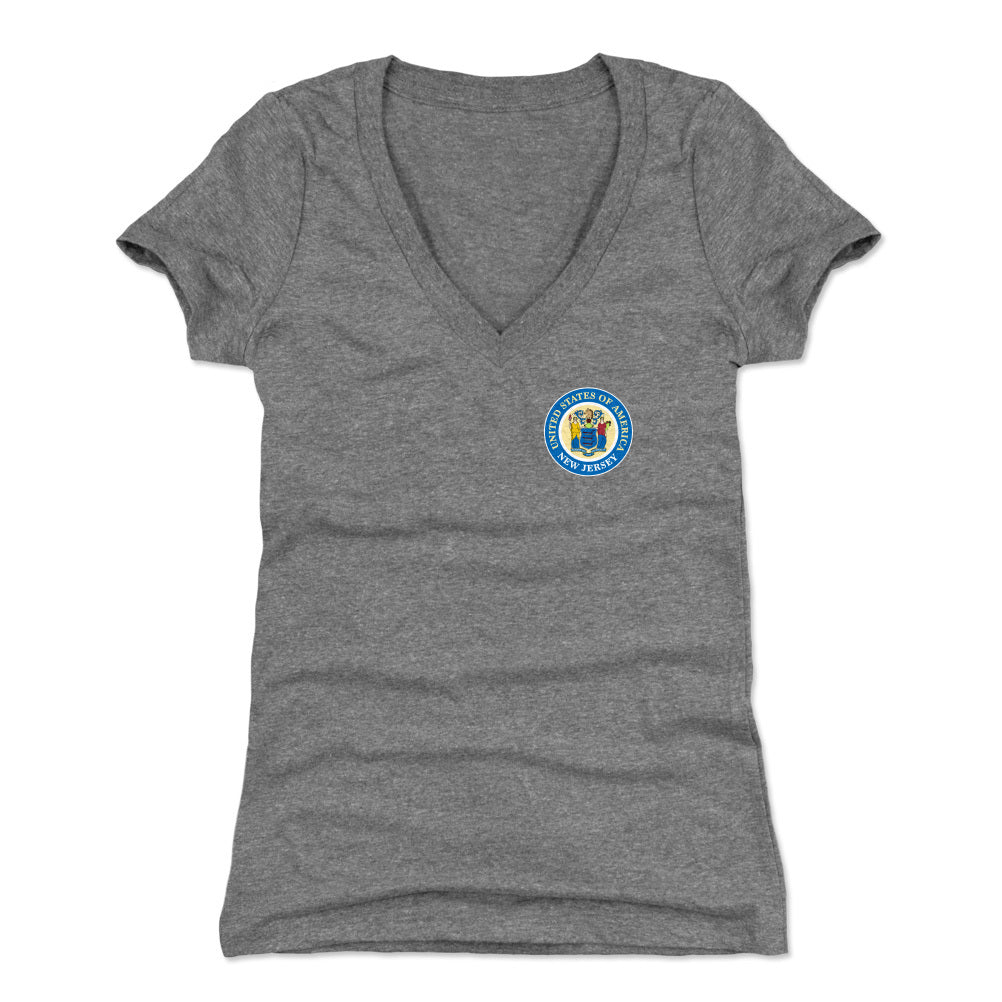 New Jersey Women's V-Neck T-Shirt | 500 LEVEL