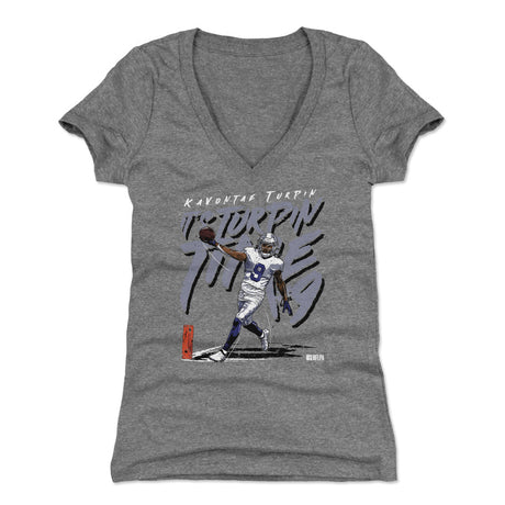 KaVontae Turpin Women's V-Neck T-Shirt | 500 LEVEL