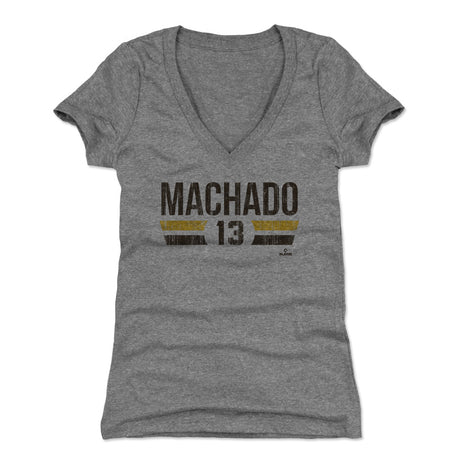 Manny Machado Women's V-Neck T-Shirt | 500 LEVEL