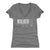 Travon Walker Women's V-Neck T-Shirt | 500 LEVEL