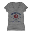 Nicklas Backstrom Women's V-Neck T-Shirt | 500 LEVEL
