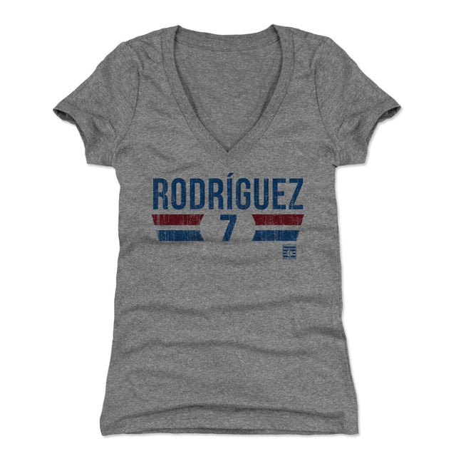 Ivan Rodriguez Women's V-Neck T-Shirt | 500 LEVEL